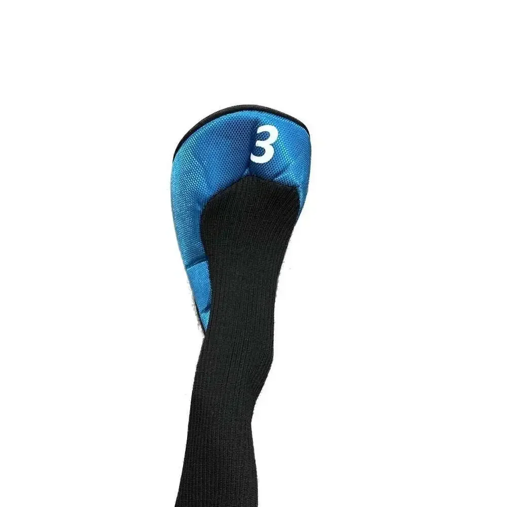 Strata Golf Club‎ Head Cover for 3 Wood - Blue, Black, and Grey